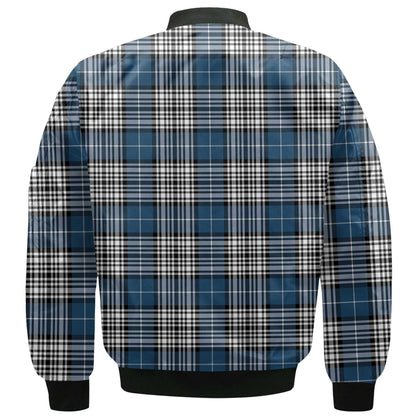 Clan Napier Tartan Men Bomber Jacket Crest And Plaid Basic Style