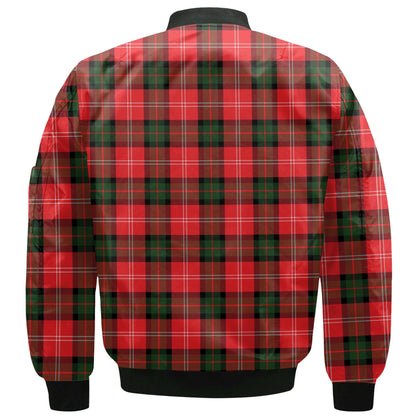 Clan Nesbitt Tartan Men Bomber Jacket Crest And Plaid Basic Style