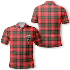 Clan Nesbitt Tartan Men Polo Shirt Crest And Plaid Basic Style