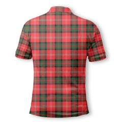 Clan Nesbitt Tartan Men Polo Shirt Crest And Plaid Basic Style