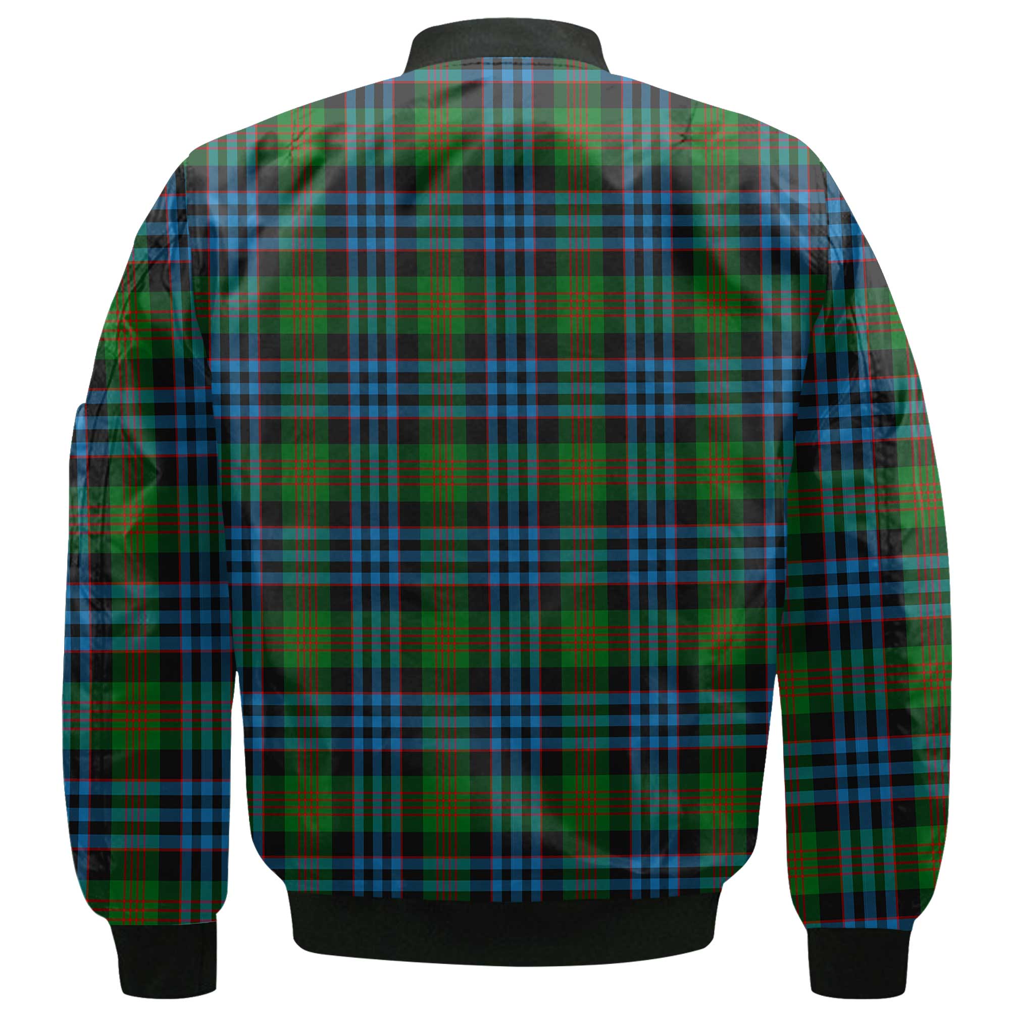 Clan Newlands Tartan Women Bomber Jacket Crest And Plaid Basic Style