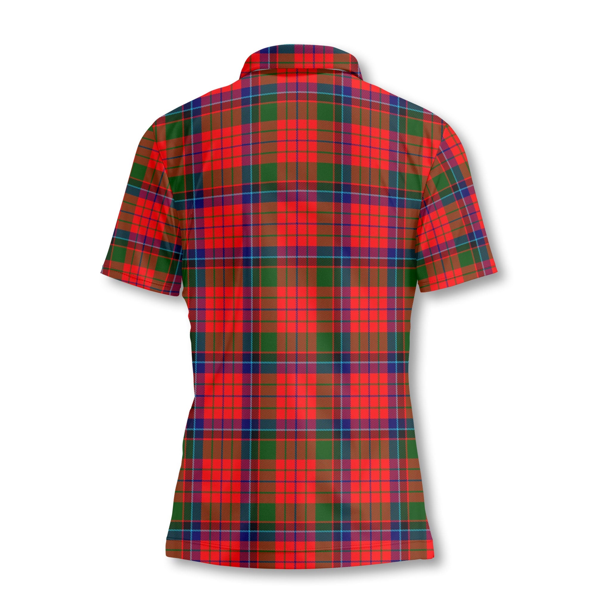 Clan Nicolson Tartan Women Polo Shirt Crest And Plaid Basic Style