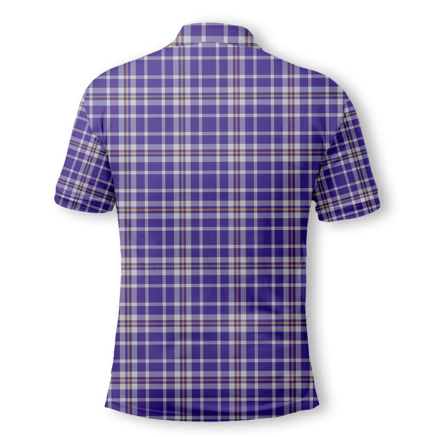 Clan Ochterlony Tartan Golf Tartan Men Polo Shirt Crest And Plaid Basic Style