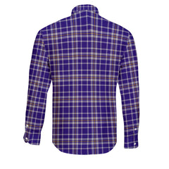Clan Ochterlony Tartan Long Sleeve Button Shirt Crest And Plaid Basic Style
