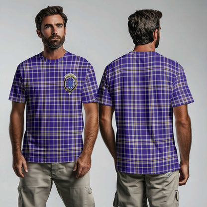 Clan Ochterlony Tartan Men T Shirt Crest And Plaid Basic Style