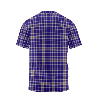 Clan Ochterlony Tartan Men T Shirt Crest And Plaid Basic Style