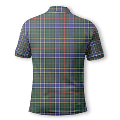Clan Ogilvie Tartan Golf Men Polo Shirt Crest And Plaid Basic Style