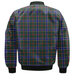 Clan Ogilvie Tartan Men Bomber Jacket Crest And Plaid Basic Style