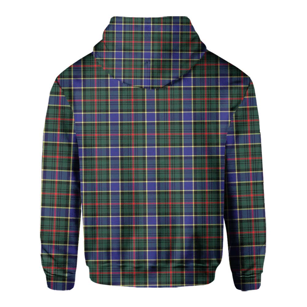 Clan Ogilvie Tartan Men Hoodie Crest And Plaid Basic Style