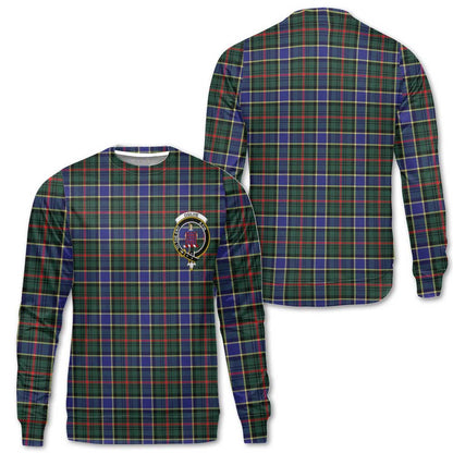 Clan Ogilvie Tartan Men Sweatshirt Crest And Plaid Basic Style