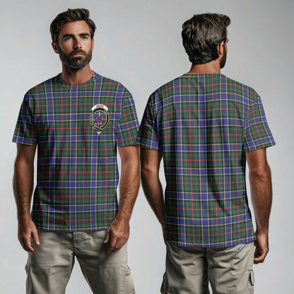 Clan Ogilvie Tartan Men T Shirt Crest And Plaid Basic Style