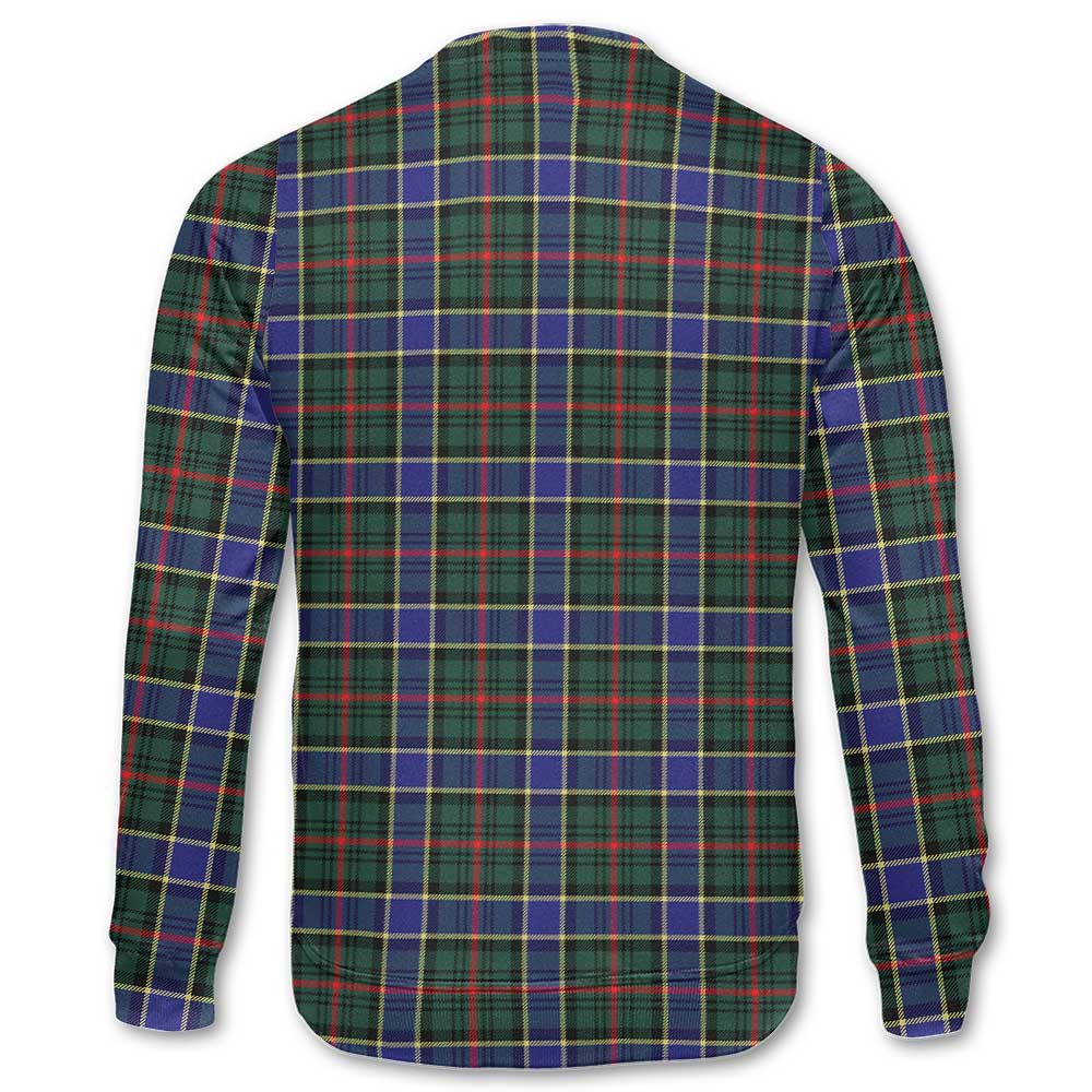 Clan Ogilvie Tartan Women Sweatshirt Crest And Plaid Basic Style