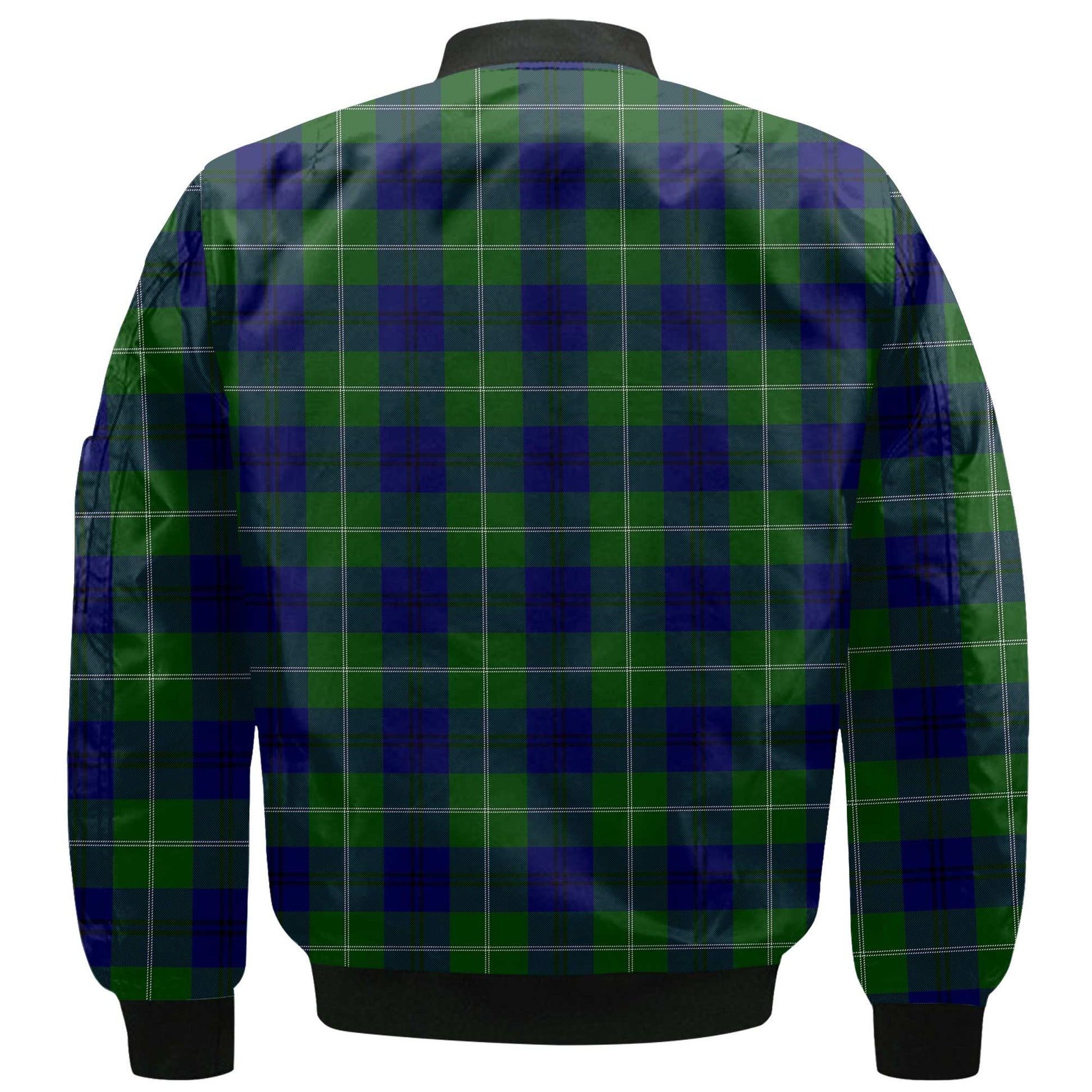 Clan Oliphant Tartan Men Bomber Jacket Crest And Plaid Basic Style