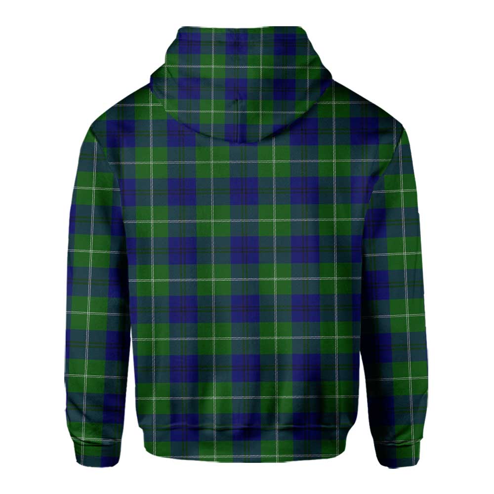 Clan Oliphant Tartan Men Hoodie Crest And Plaid Basic Style