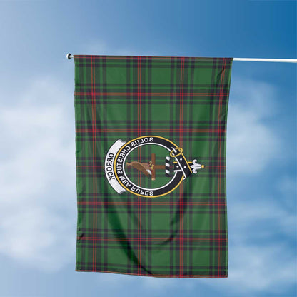 Clan Orrock Tartan Flag 1 Crest And Plaid Basic Style Tartan House Flag Crest And Plaid Basic Style