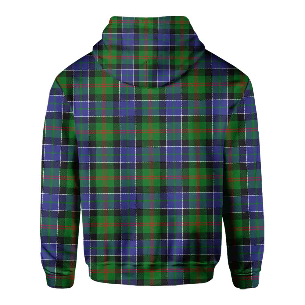 Clan Paterson Tartan Women Hoodie Crest And Plaid Basic Style