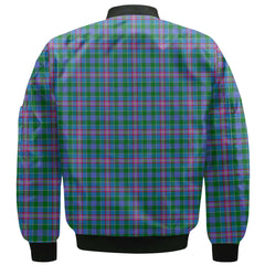 Clan Pitcairn Tartan Men Bomber Jacket Crest And Plaid Basic Style