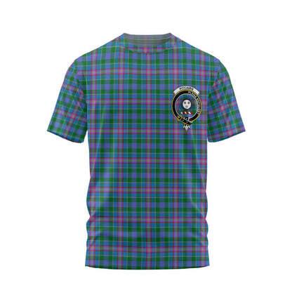 Clan Pitcairn Tartan Men T Shirt Crest And Plaid Basic Style