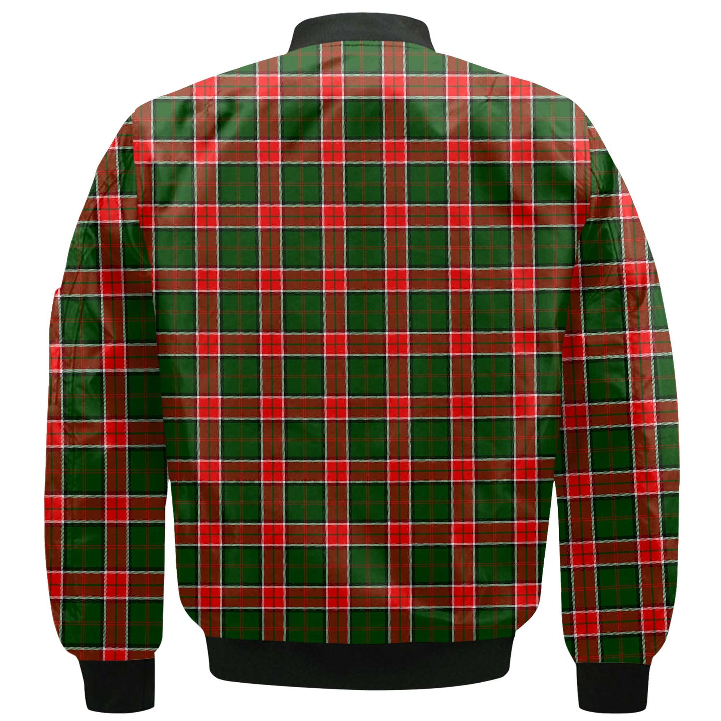 Clan Pollock Tartan Men Bomber Jacket Crest And Plaid Basic Style