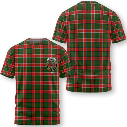 Clan Pollock Tartan Women T Shirt Crest And Plaid Basic Style