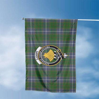 Clan Pringle Tartan Flag 1 Crest And Plaid Basic Style Tartan House Flag Crest And Plaid Basic Style