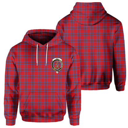 Clan Rait Tartan Men Hoodie Crest And Plaid Basic Style