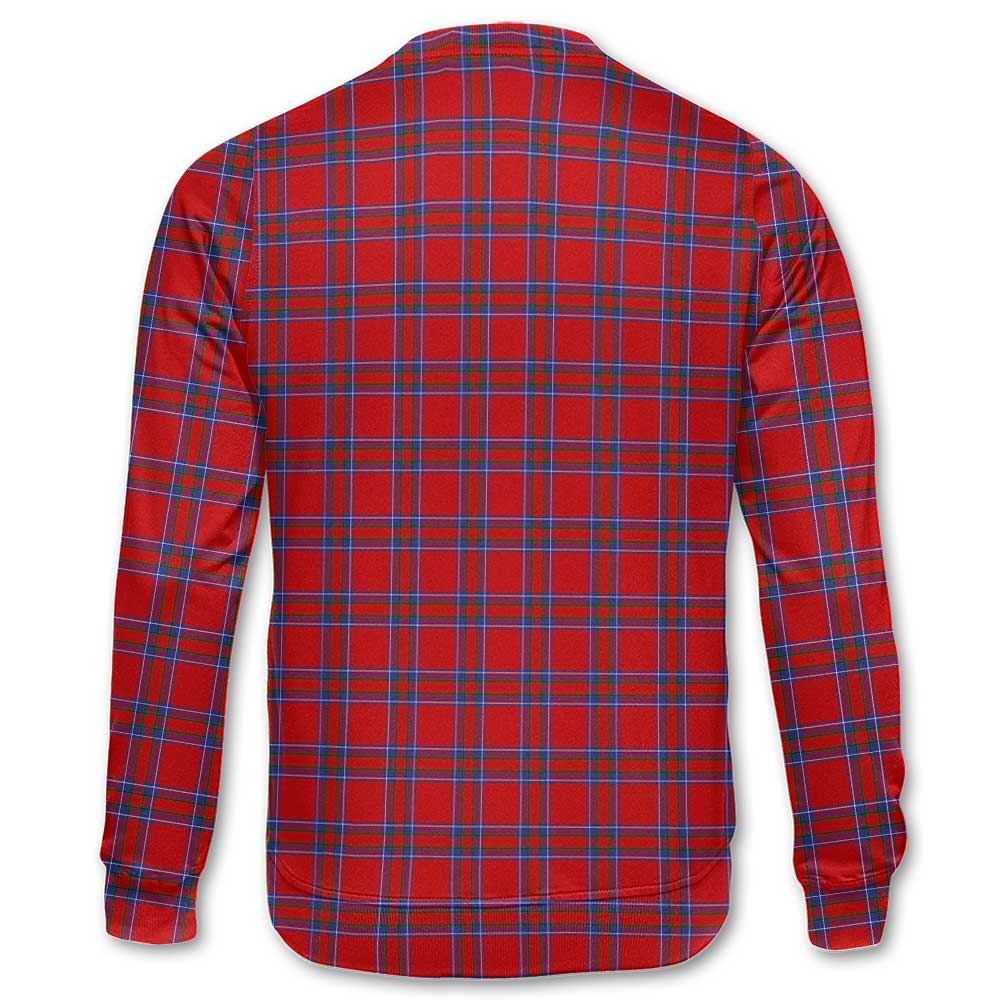 Clan Rait Tartan Men Sweatshirt Crest And Plaid Basic Style