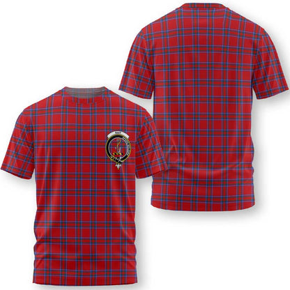 Clan Rait Tartan Men T Shirt Crest And Plaid Basic Style