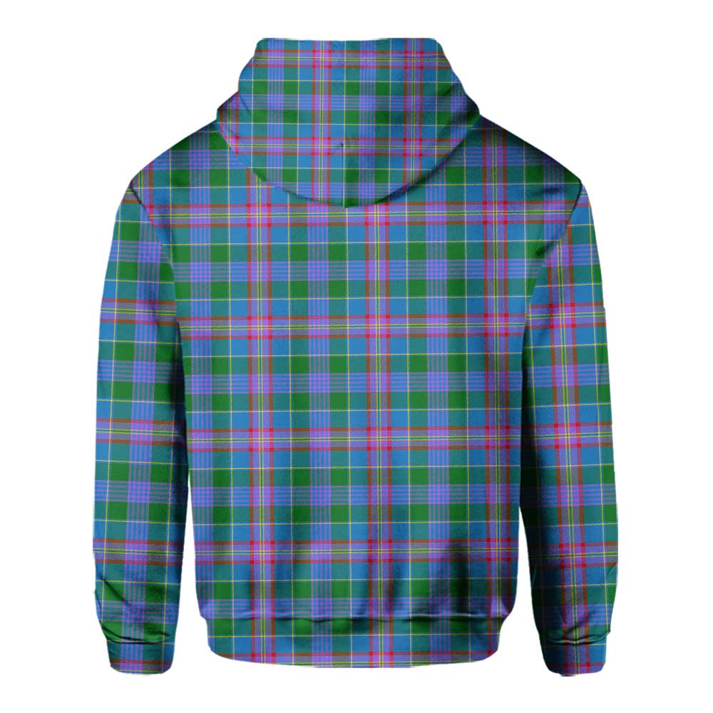 Clan Ralston Tartan Men Hoodie Crest And Plaid Basic Style