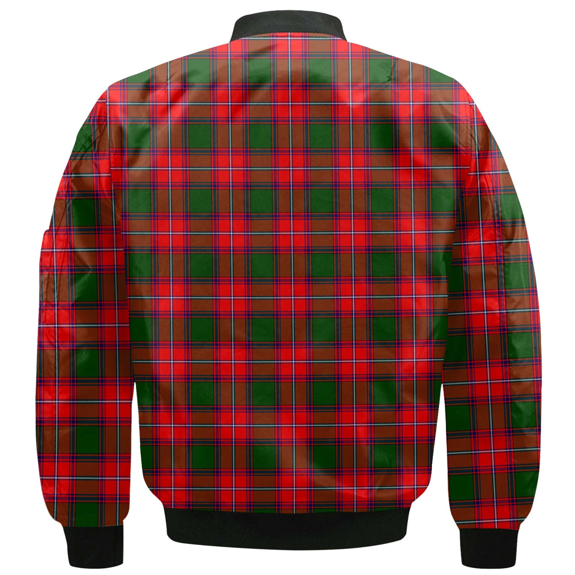 Clan Rattray Tartan Men Bomber Jacket Crest And Plaid Basic Style