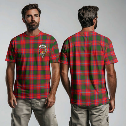 Clan Rattray Tartan Men T Shirt Crest And Plaid Basic Style