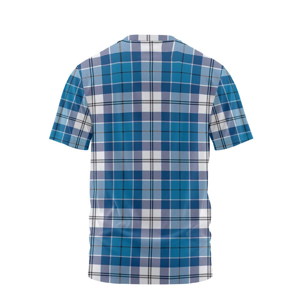 Clan Roberton Tartan Men T Shirt Crest And Plaid Basic Style