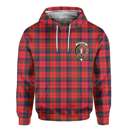 Clan Robertson Tartan Women Hoodie Crest And Plaid Basic Style