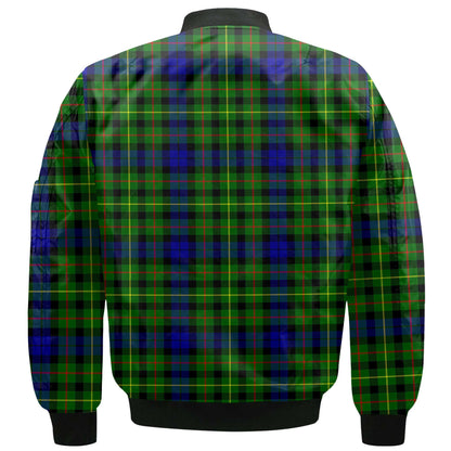 Clan Rollo Tartan Men Bomber Jacket Crest And Plaid Basic Style