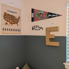 Clan Ross Tartan Felt Pennant Crest And Plaid Basic Style