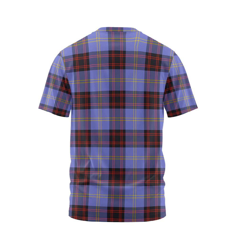 Clan Rutherford Tartan Women T Shirt Crest And Plaid Basic Style