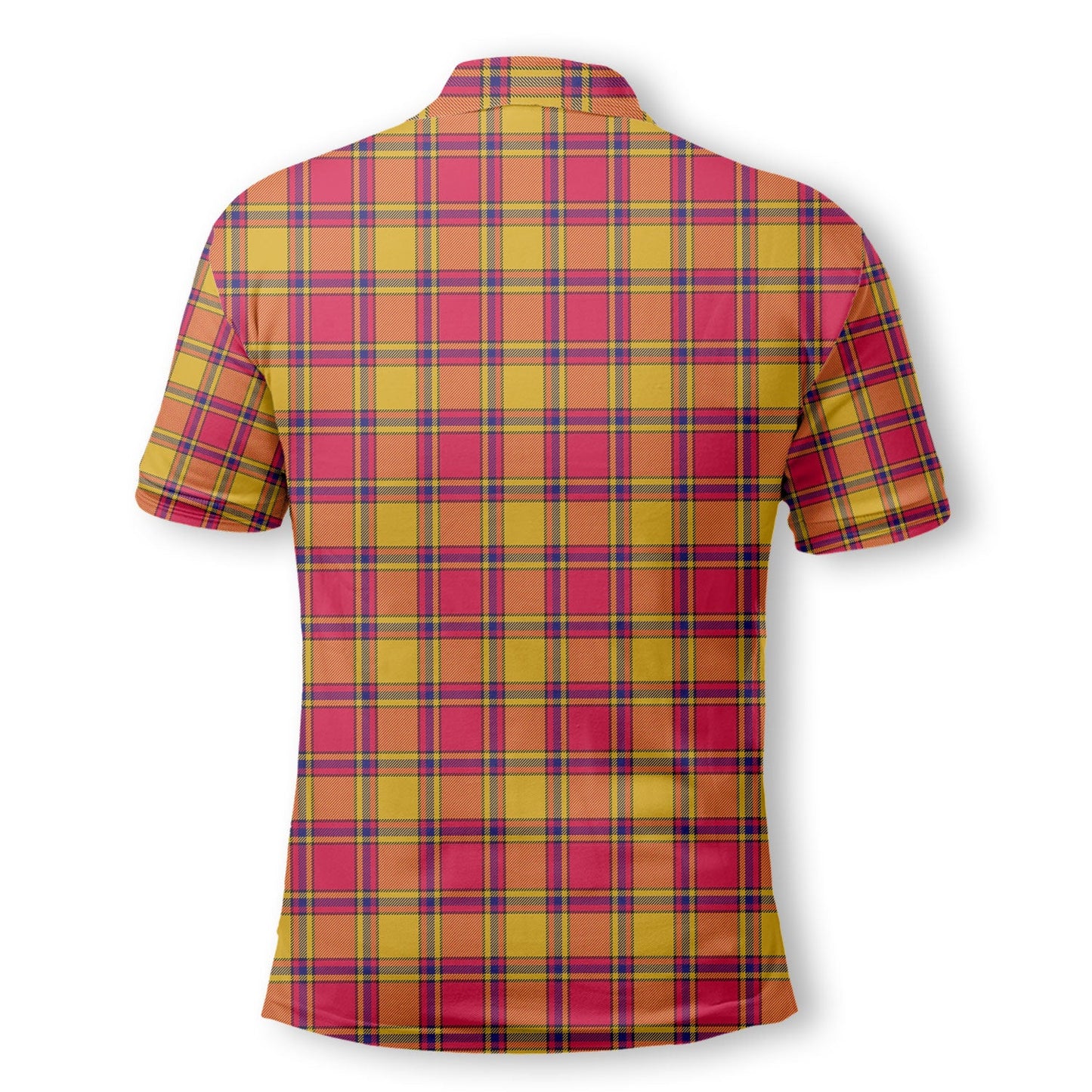 Clan Scrymgeour Tartan Golf Men Polo Shirt Crest And Plaid Basic Style