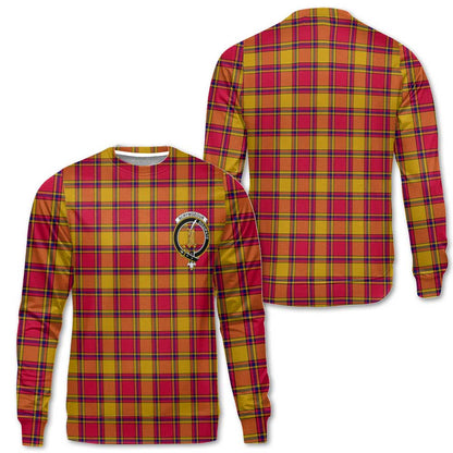 Clan Scrymgeour Tartan Men Sweatshirt Crest And Plaid Basic Style