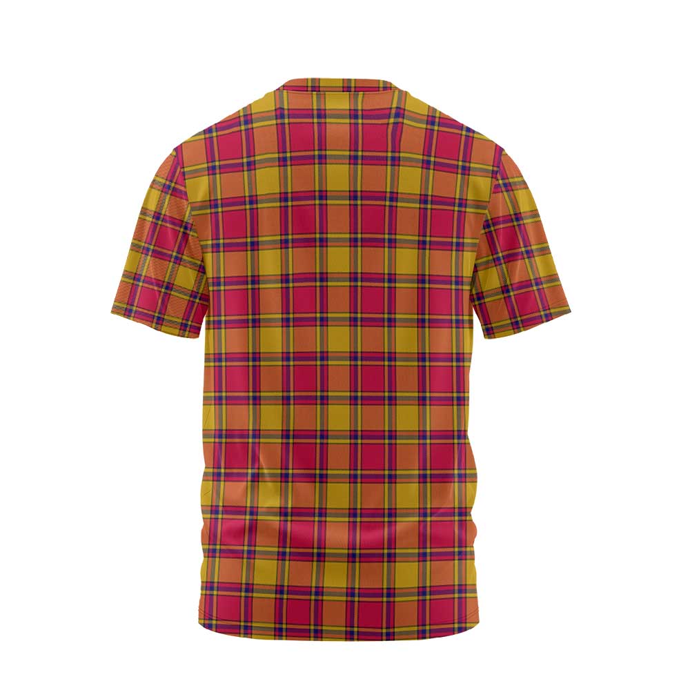 Clan Scrymgeour Tartan Men T Shirt Crest And Plaid Basic Style