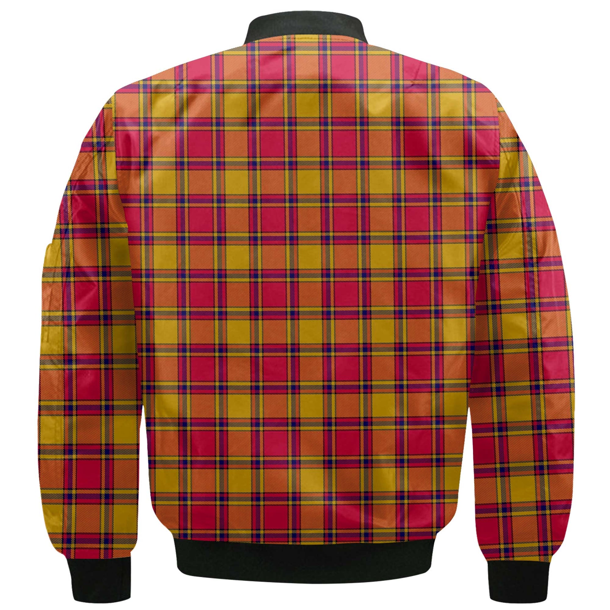 Clan Scrymgeour Tartan Women Bomber Jacket Crest And Plaid Basic Style