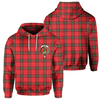 Clan Seton Tartan Men Hoodie Crest And Plaid Basic Style