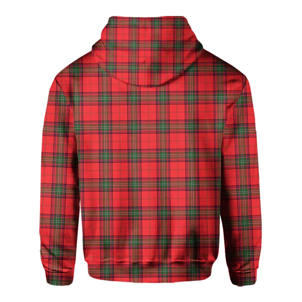 Clan Seton Tartan Men Hoodie Crest And Plaid Basic Style