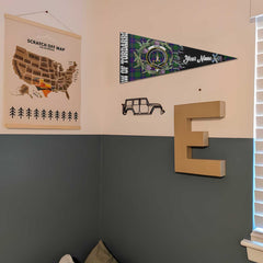 Clan Shaw Of Tordarroch Tartan Felt Pennant Crest And Plaid Basic Style