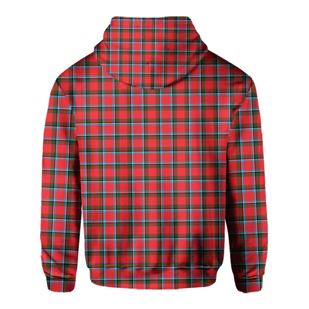 Clan Sinclair Tartan Women Hoodie Crest And Plaid Basic Style