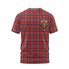 Clan Sinclair Tartan Women T Shirt Crest And Plaid Basic Style