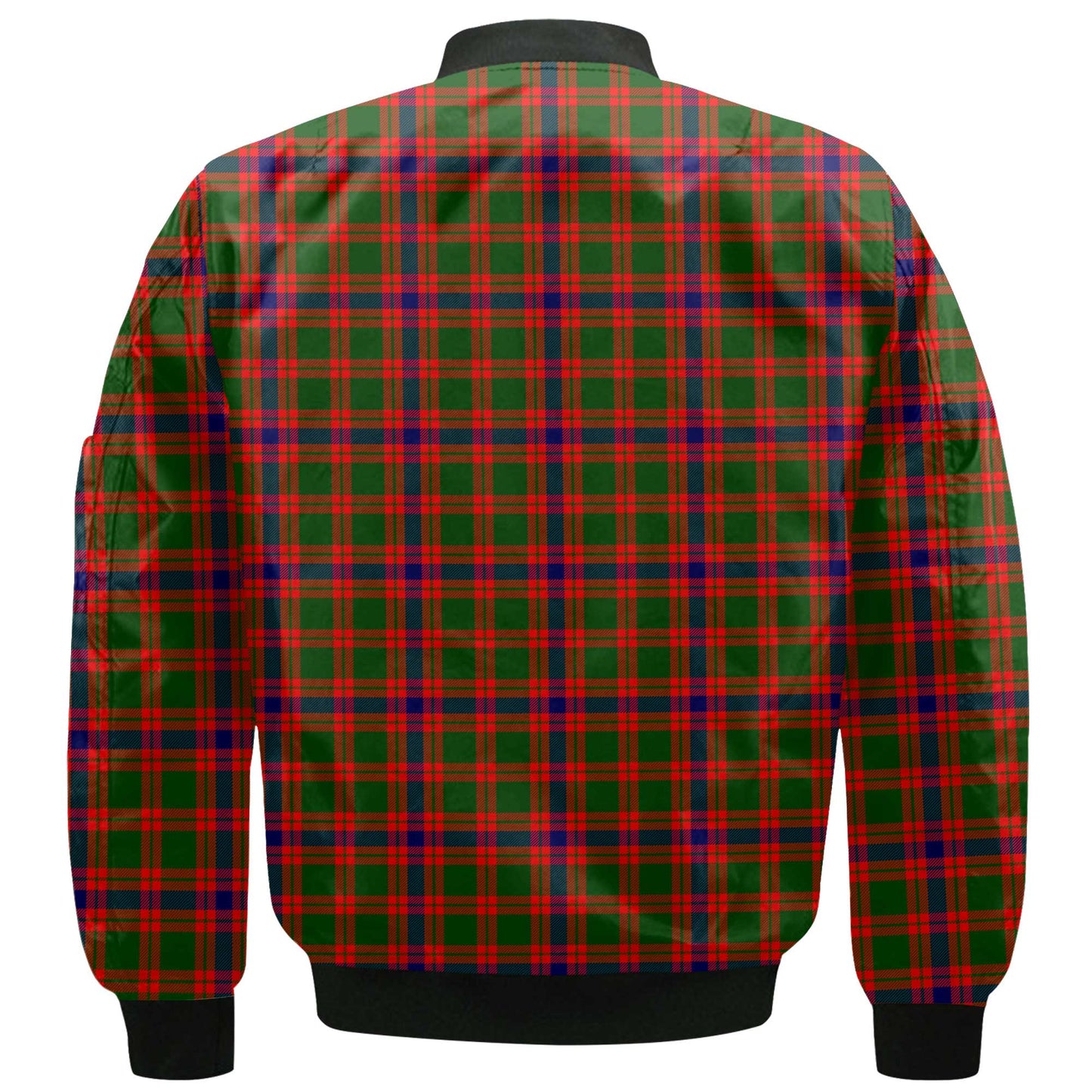 Clan Skene Tartan Men Bomber Jacket Crest And Plaid Basic Style