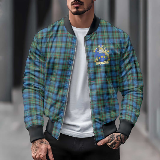 Clan Smith Tartan Men Bomber Jacket Crest And Plaid Basic Style