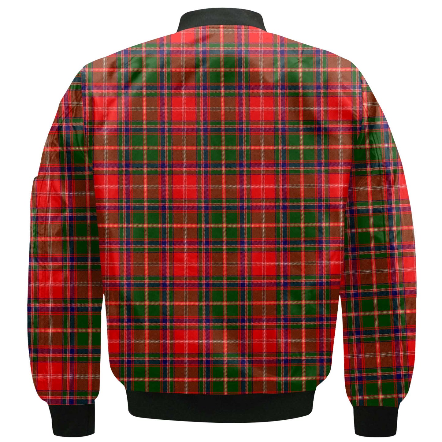 Clan Somerville Tartan Men Bomber Jacket Crest And Plaid Basic Style