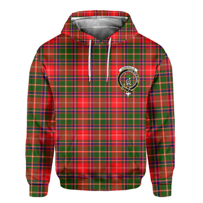 Clan Somerville Tartan Men Hoodie Crest And Plaid Basic Style