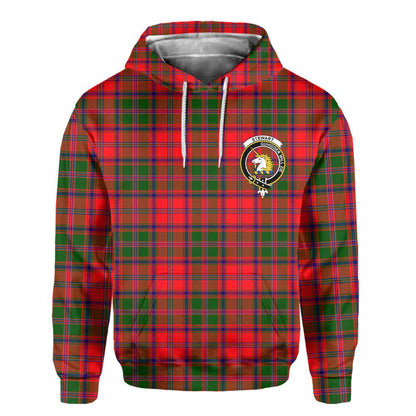 Clan Stewart High Stewards Tartan Men Hoodie Crest And Plaid Basic Style